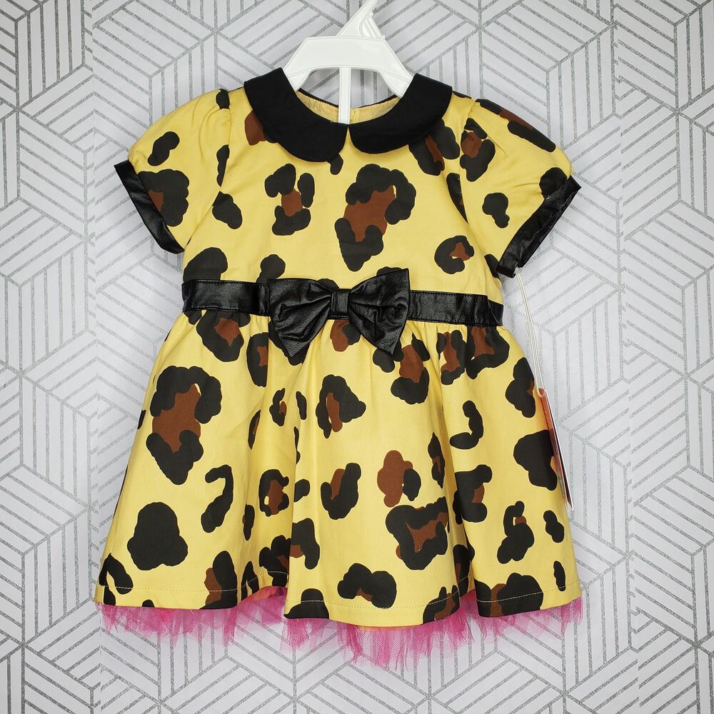 Harajuku Mini Leopard Toddler Dress 18M